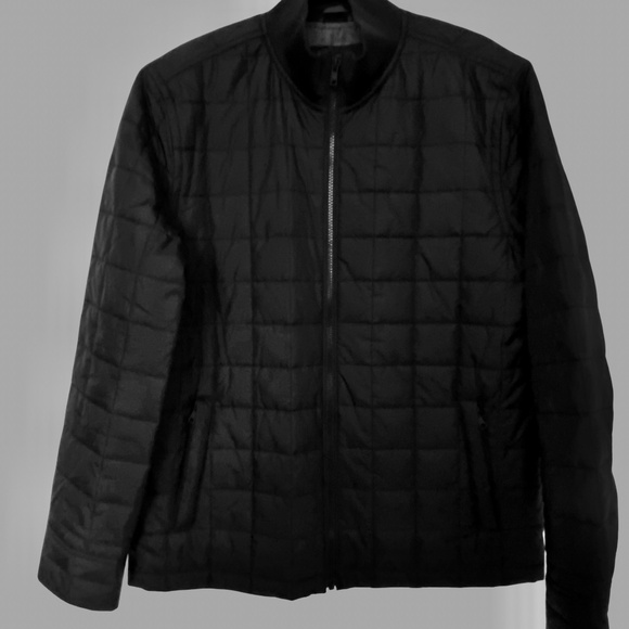UNTUCKit  Mens Quilted Black Marsten Lightweight City Office Jacket - Sz-L - Picture 2 of 16